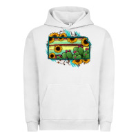Pigment Lunar Rock Kansas map sunflower catus serape Urban Hoodie - RanaPortraitStore
