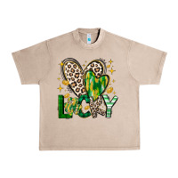 French Oak Lucky Saint Patricks Day Urban Heavy Tee - CowhideDigitalArt