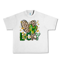 Lunar Rock Lucky Saint Patricks Day Urban Heavy Tee - CowhideDigitalArt