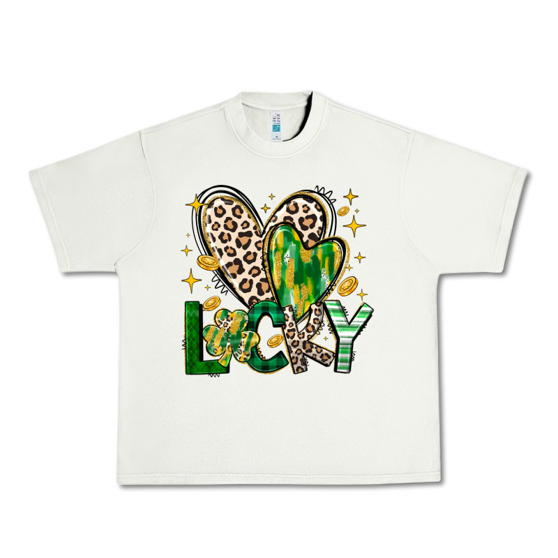 Lucky Saint Patricks Day Urban Heavy Tee by CowhideDigitalArt | Teevron
