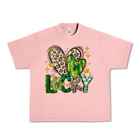 Salmon Lucky Saint Patricks Day Urban Heavy Tee - CowhideDigitalArt