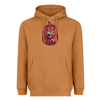 Meerkat watercolor pumpkin leopard Heavyweight Hoodie - RanaPortraitStore