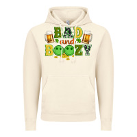 Vintage Artic bad and boozy wıth beer and coins Vintage Hoodie - Artiststas