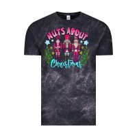 Cloud Black Nuts About Christmas Vintage Tee - CowhideDigitalArt