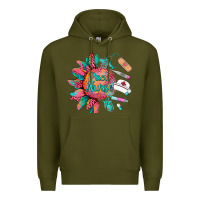 Army Green western  pacu nurse medical instruments Premium Hoodie - BarkalooDesign