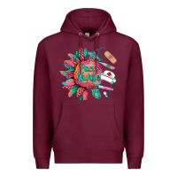 Burgundy western  pacu nurse medical instruments Premium Hoodie - BarkalooDesign