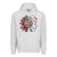 Dove Grey western  pacu nurse medical instruments Premium Hoodie - BarkalooDesign