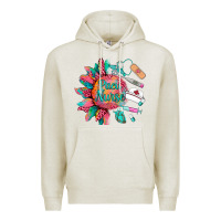 Oatmeal Heather western  pacu nurse medical instruments Premium Hoodie - BarkalooDesign