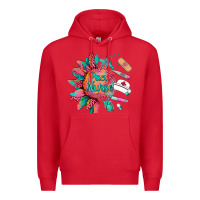 Red western  pacu nurse medical instruments Premium Hoodie - BarkalooDesign
