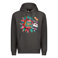 Smoke western  pacu nurse medical instruments Premium Hoodie - BarkalooDesign