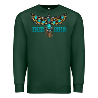 Sports Green turquoise freebird Premium Sweatshirt - RanaPortraitStore