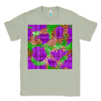 Matcha Mardi Gras leopard Seamless Pattern Classic Tee - FaDigitalArtStudio