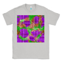 Moon Dust Mardi Gras leopard Seamless Pattern Classic Tee - FaDigitalArtStudio