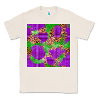 Natural Mardi Gras leopard Seamless Pattern Classic Tee - FaDigitalArtStudio