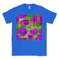 True Royal Mardi Gras leopard Seamless Pattern Classic Tee - FaDigitalArtStudio