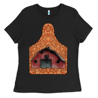 Black Barn Earning Ladies Tee - CowhideDigitalArt
