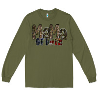 Army Green mama of both Long Sleeve Tee - RacoonDesign