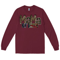 Burgundy mama of both Long Sleeve Tee - RacoonDesign