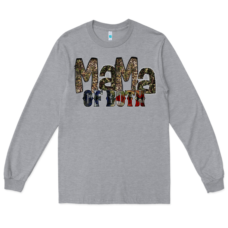 Mama Of Both Long Sleeve Tee by RacoonDesign | Teevron