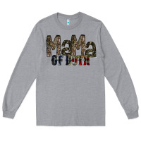 Heather Grey mama of both Long Sleeve Tee - RacoonDesign