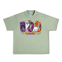 Oil Green boo sheet Urban Heavy Tee - CowhideDigitalArt