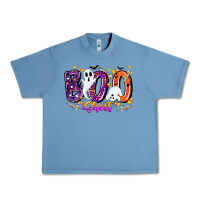 Pebble Blue boo sheet Urban Heavy Tee - CowhideDigitalArt