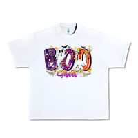 White boo sheet Urban Heavy Tee - CowhideDigitalArt