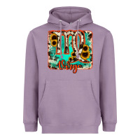 Lavender virgo turquoise cowhide Heavyweight Hoodie - RanaPortraitStore