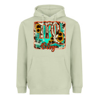 Matcha virgo turquoise cowhide Heavyweight Hoodie - RanaPortraitStore