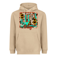 Mushroom virgo turquoise cowhide Heavyweight Hoodie - RanaPortraitStore