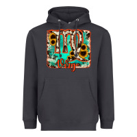 Smoke virgo turquoise cowhide Heavyweight Hoodie - RanaPortraitStore