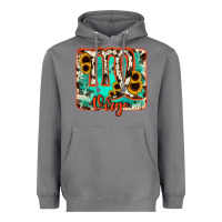 Storm virgo turquoise cowhide Heavyweight Hoodie - RanaPortraitStore