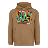 Toasted Coconut virgo turquoise cowhide Heavyweight Hoodie - RanaPortraitStore