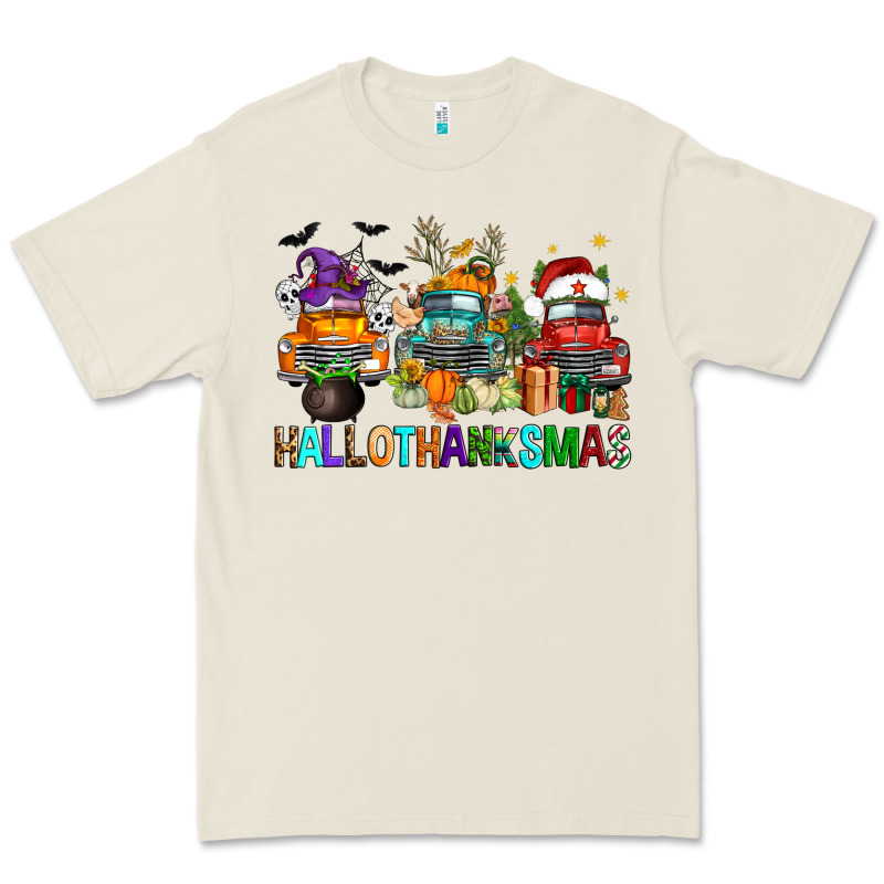 Hallothanksmas Trucks Premium Tee by FaDigitalArtStudio | Teevron