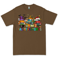 Cacao hallothanksmas trucks Premium Tee - FaDigitalArtStudio