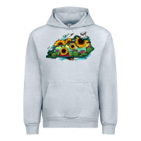 Heather Grey Kentucky map sunflower cactus serape Urban Hoodie - RanaPortraitStore