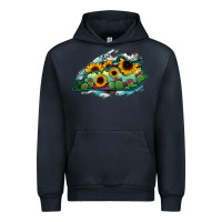 Navy Kentucky map sunflower cactus serape Urban Hoodie - RanaPortraitStore