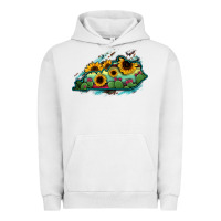 Pigment Lunar Rock Kentucky map sunflower cactus serape Urban Hoodie - RanaPortraitStore