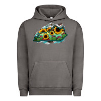 Pigment Tornado Kentucky map sunflower cactus serape Urban Hoodie - RanaPortraitStore