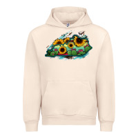 Sandshell Kentucky map sunflower cactus serape Urban Hoodie - RanaPortraitStore