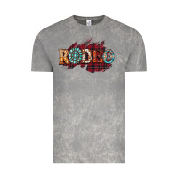 Cloud Rock Rodeo Christmas Vintage Tee - CowhideDigitalArt