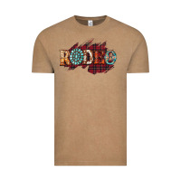 Vintage Coffee Rodeo Christmas Vintage Tee - CowhideDigitalArt