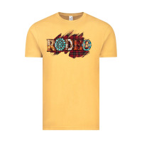 Vintage Mustard Rodeo Christmas Vintage Tee - CowhideDigitalArt