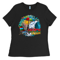Black beach please Ladies Tee - CowhideDigitalArt