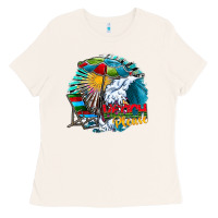 Bone beach please Ladies Tee - CowhideDigitalArt