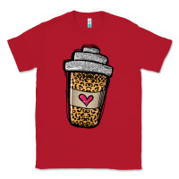 Red leopard glitter coffee cup Classic Tee - Jasminsmagicworld