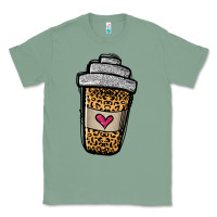 Sage leopard glitter coffee cup Classic Tee - Jasminsmagicworld