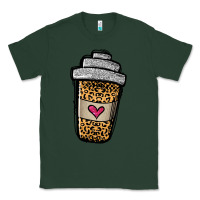 Sports Green leopard glitter coffee cup Classic Tee - Jasminsmagicworld