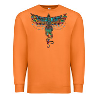 Carrot aztec serape thunderbird Premium Sweatshirt - RanaPortraitStore