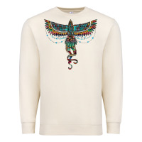 Sandshell aztec serape thunderbird Premium Sweatshirt - RanaPortraitStore